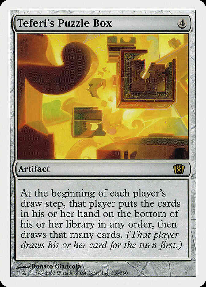 Teferi's Puzzle Box [316] [Eighth Edition] [Non-Foil]