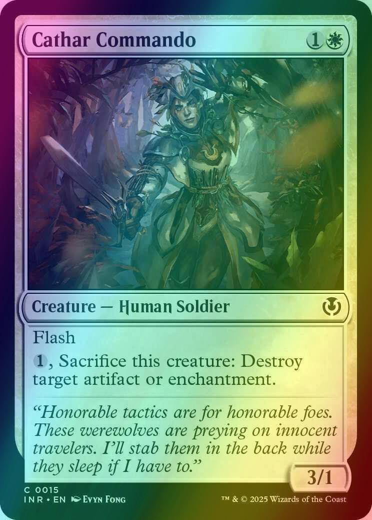Cathar Commando [15] [Innistrad Remastered] [Foil]