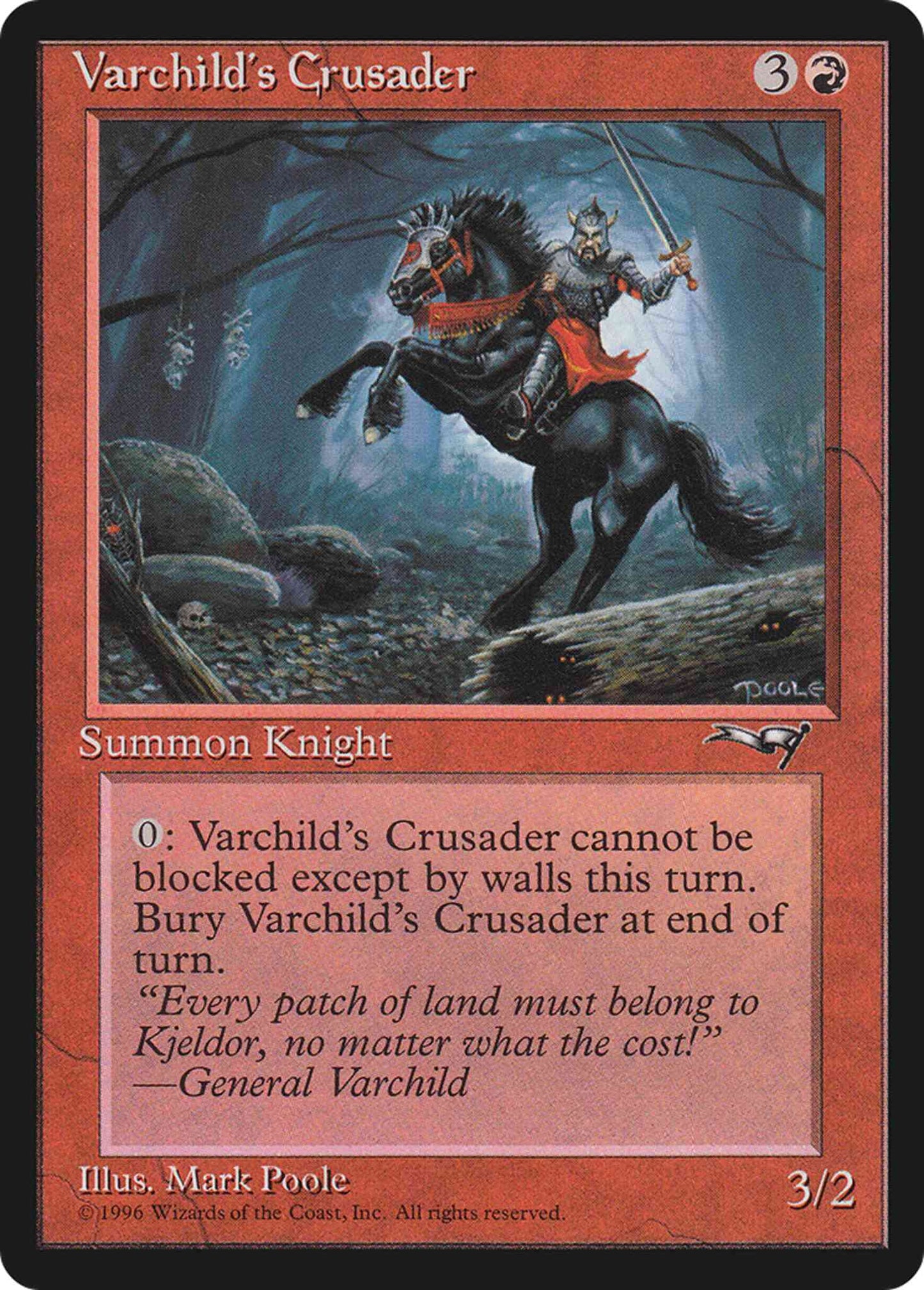 Varchild's Crusader [Black Horse] [82b] [Alliances] [Non-Foil]