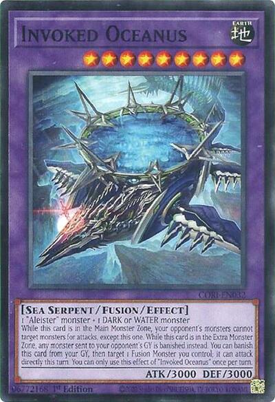 Invoked Oceanus - CORI-EN032 - Common - 1st Edition