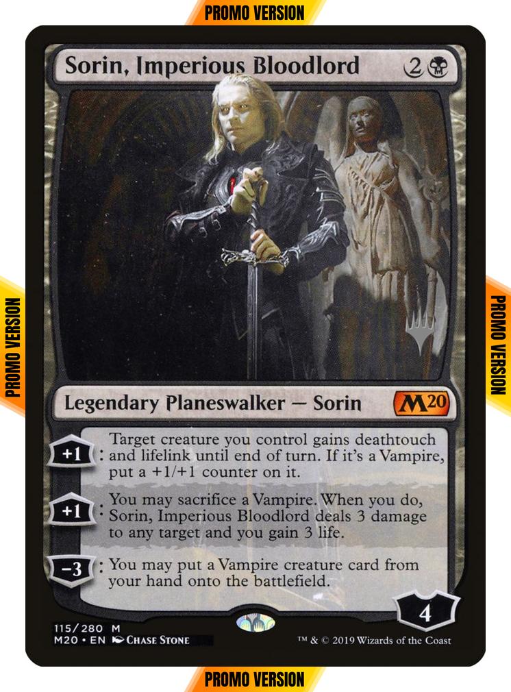 Sorin, Imperious Bloodlord [115p] [Promo Pack] [Core Set 2020 Promos] [Foil]