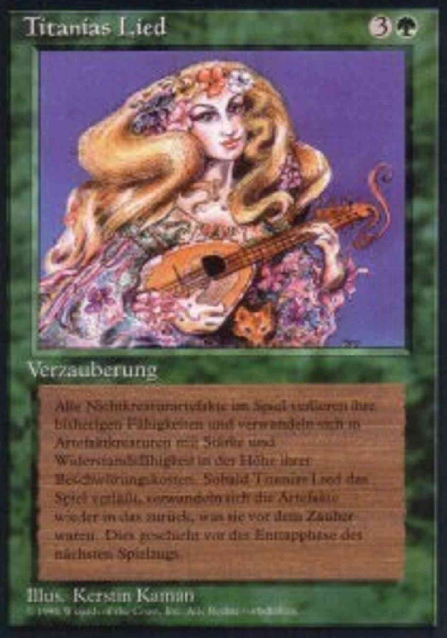Titania's Song - German [220] [Foreign Black Border: German] [Non-Foil]