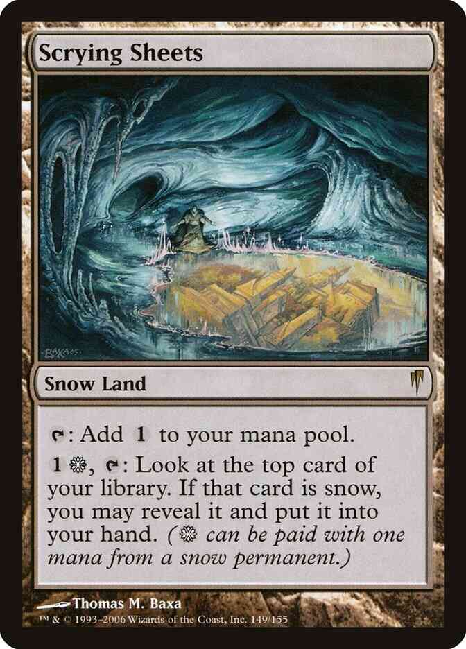 Scrying Sheets [149] [Coldsnap] [Non-Foil]