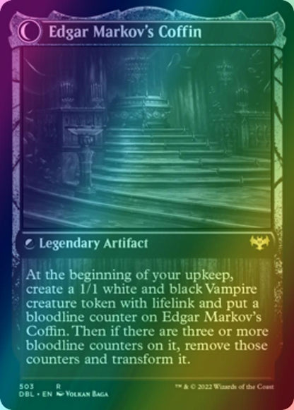 Edgar, Charmed Groom // Edgar Markov's Coffin [503] [Innistrad: Double Feature] [Foil]