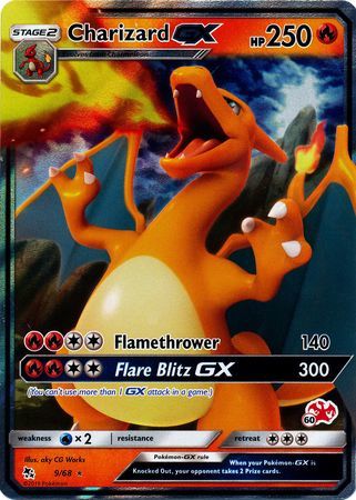 CharizardGX - 9/68 - Ultra Rare - Charizard Stamp [BA01-60] [Ultra]