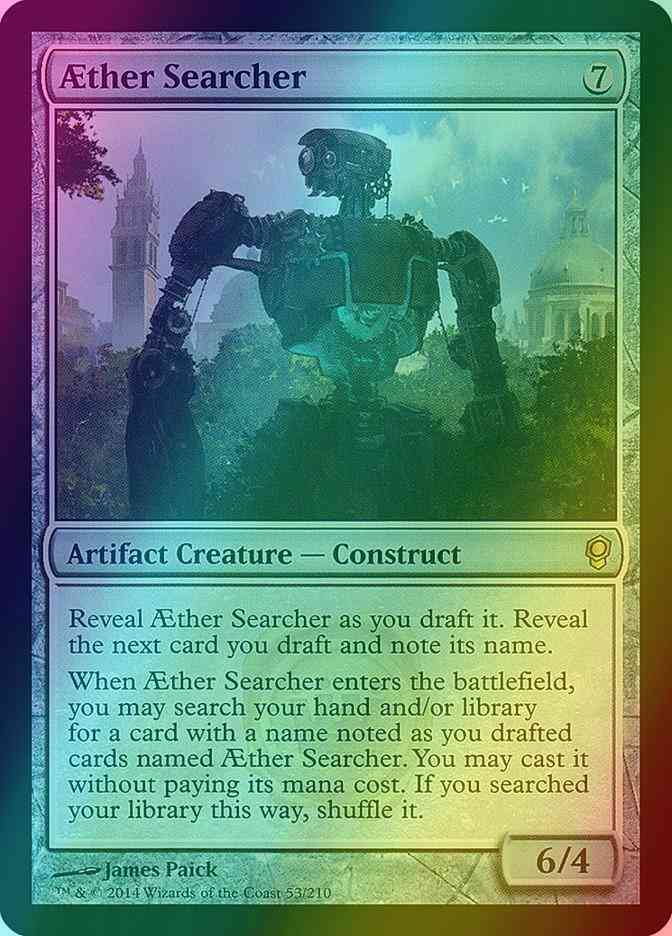 Aether Searcher [53] [Conspiracy] [Foil]