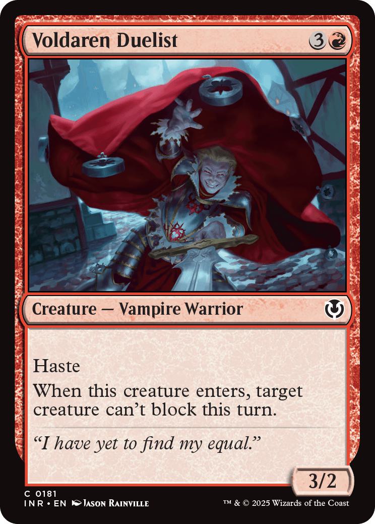 Voldaren Duelist [181] [Innistrad Remastered] [Non-Foil]