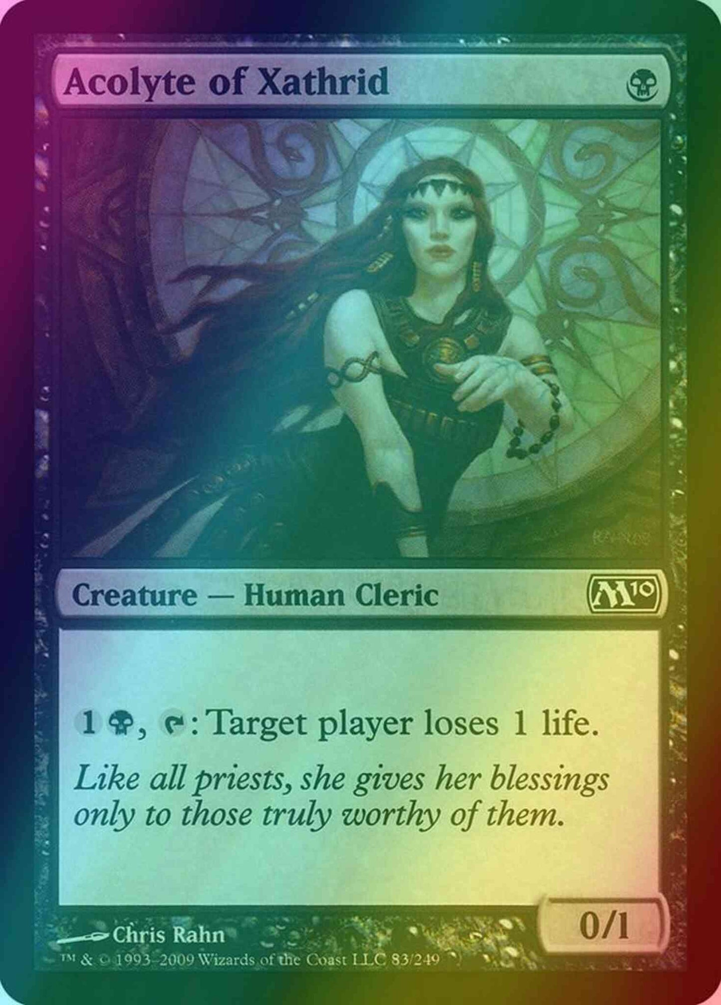 Acolyte of Xathrid [83] [Magic 2010] [Foil]