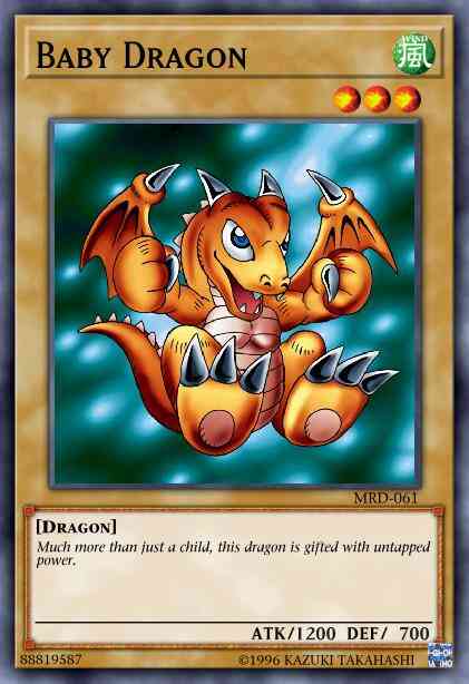 Baby Dragon - LCJW-EN006 - Super Rare - 1st Edition