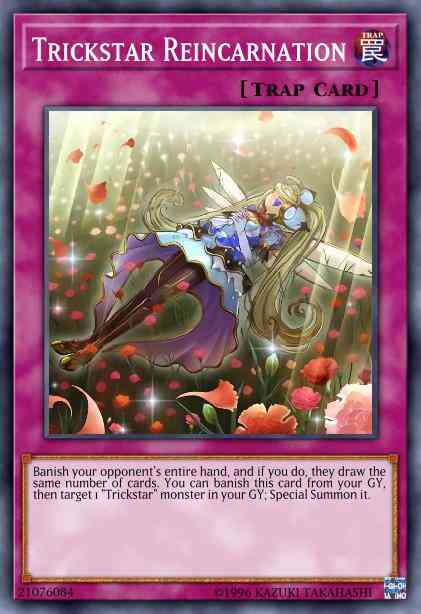 Trickstar Reincarnation - COTD-EN068 - Secret Rare - Unlimited
