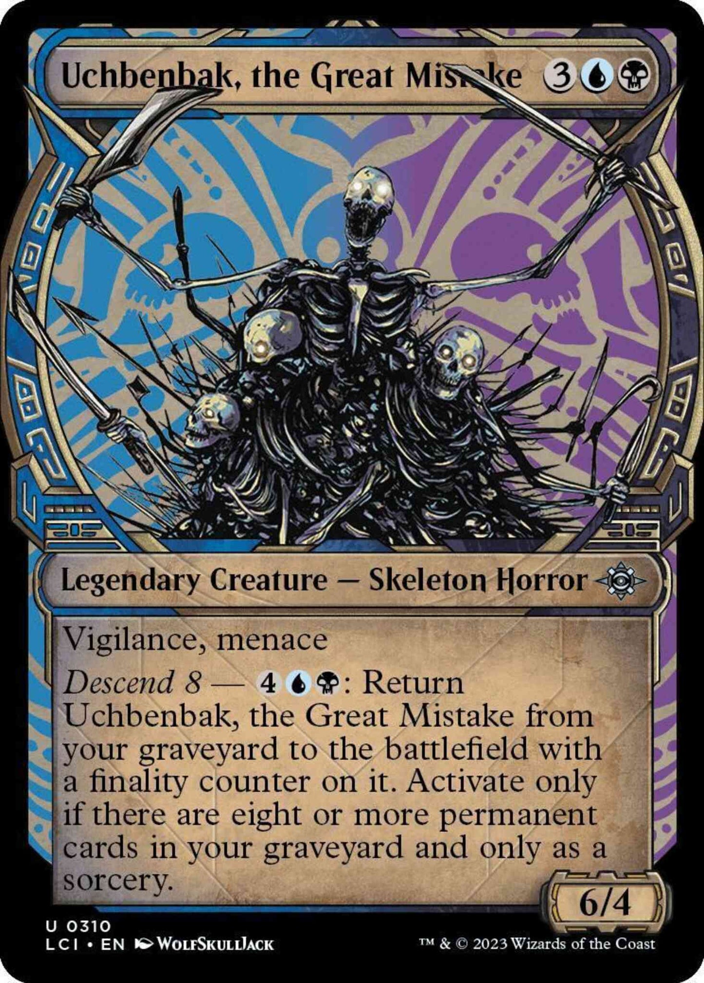 Uchbenbak, the Great Mistake [310] [Legends of Ixalan Showcase] [The Lost Caverns of Ixalan] [Non-Foil]