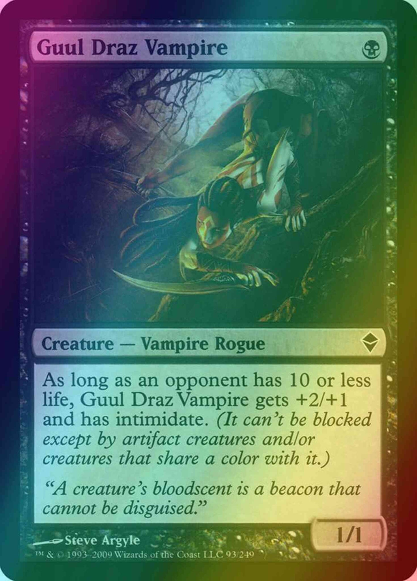 Guul Draz Vampire [93] [Zendikar] [Foil]