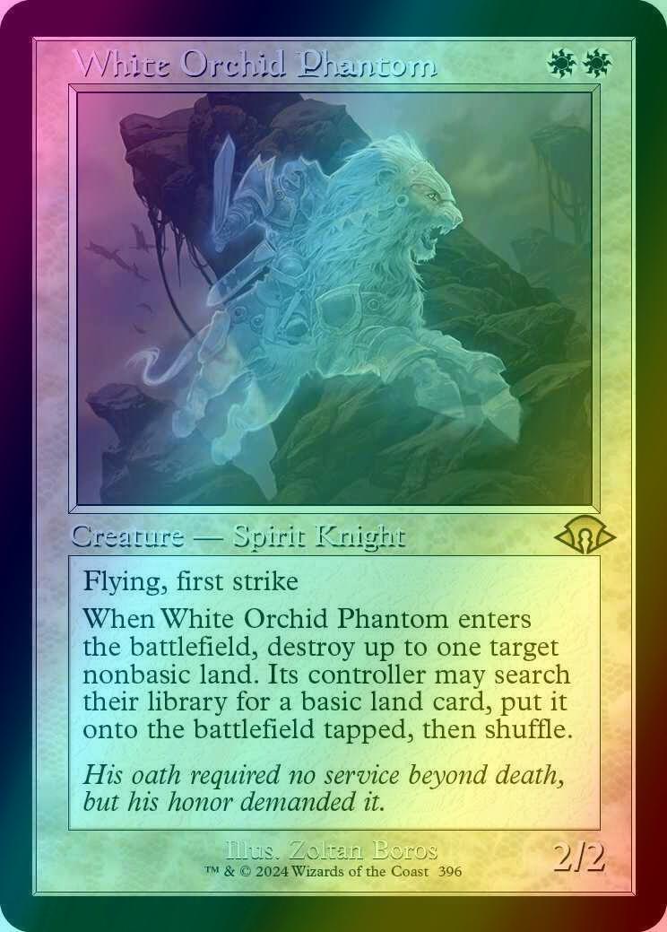 White Orchid Phantom [396] [Retro Frame] [Modern Horizons 3] [Foil]