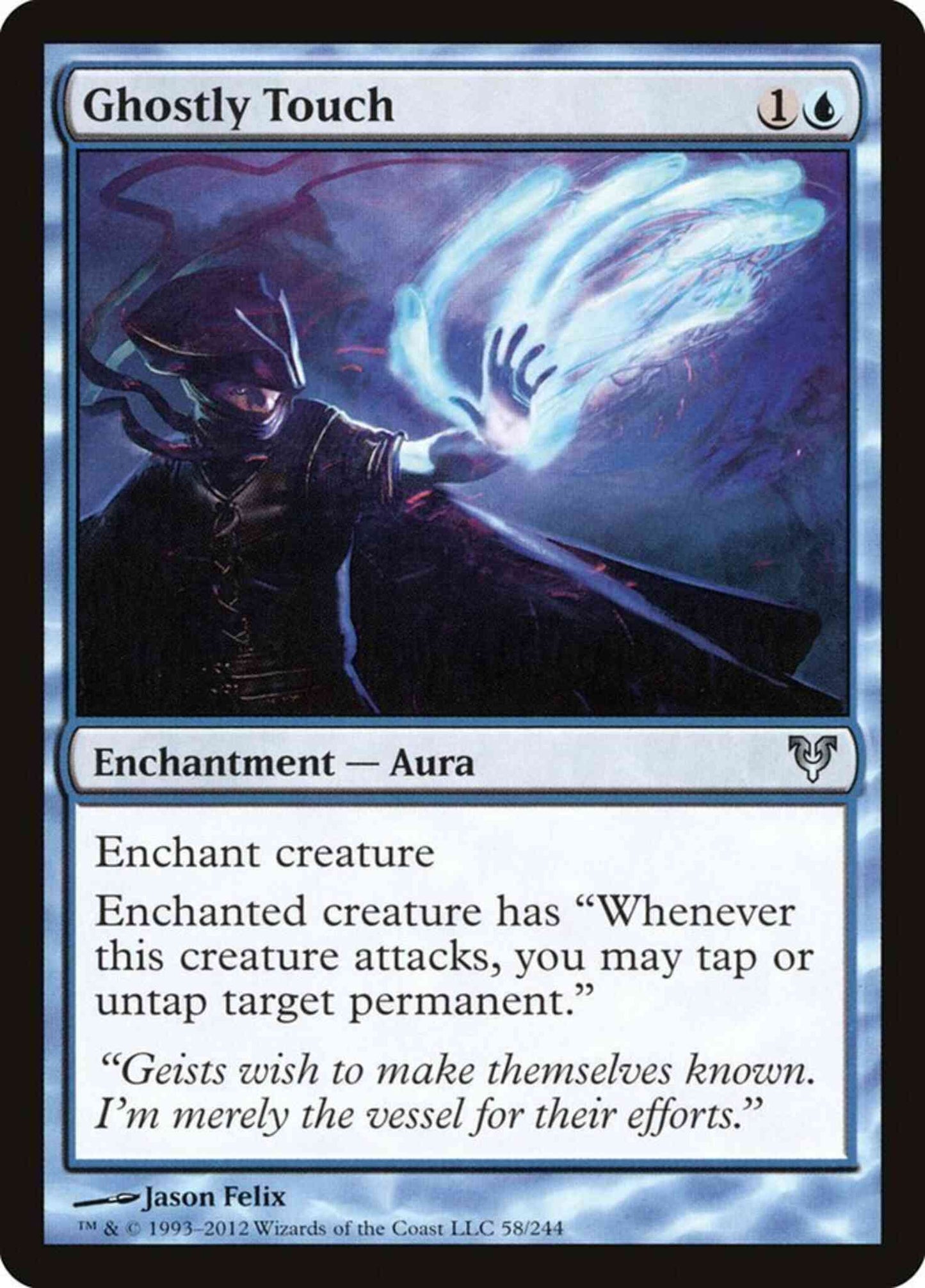 Ghostly Touch [58] [Avacyn Restored] [Non-Foil]