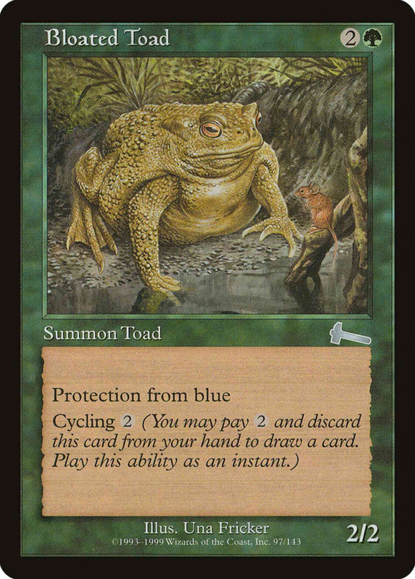 Bloated Toad [97] [Urza's Legacy] [Non-Foil]