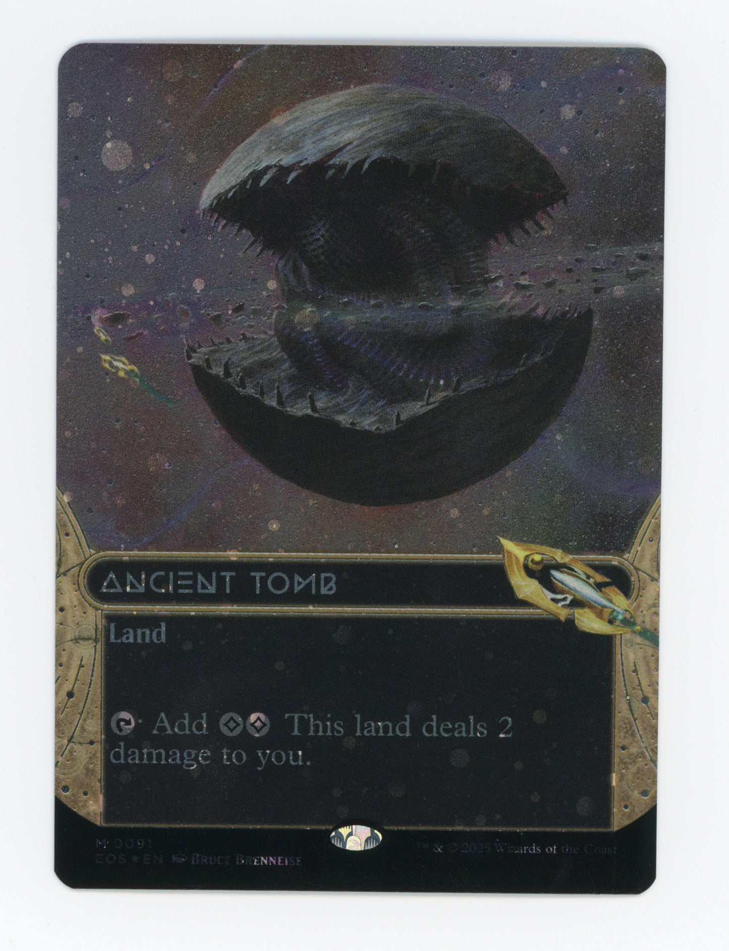 Ancient Tomb — Borderless|Galaxy Foil — ID 19055