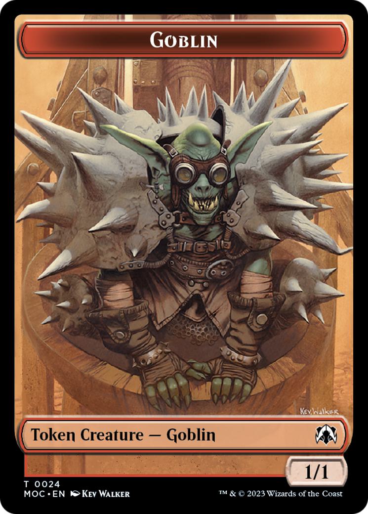 Eldrazi Token (01) // Goblin Token (24) [March of the Machine: Commander: Tokens] [Non-Foil]
