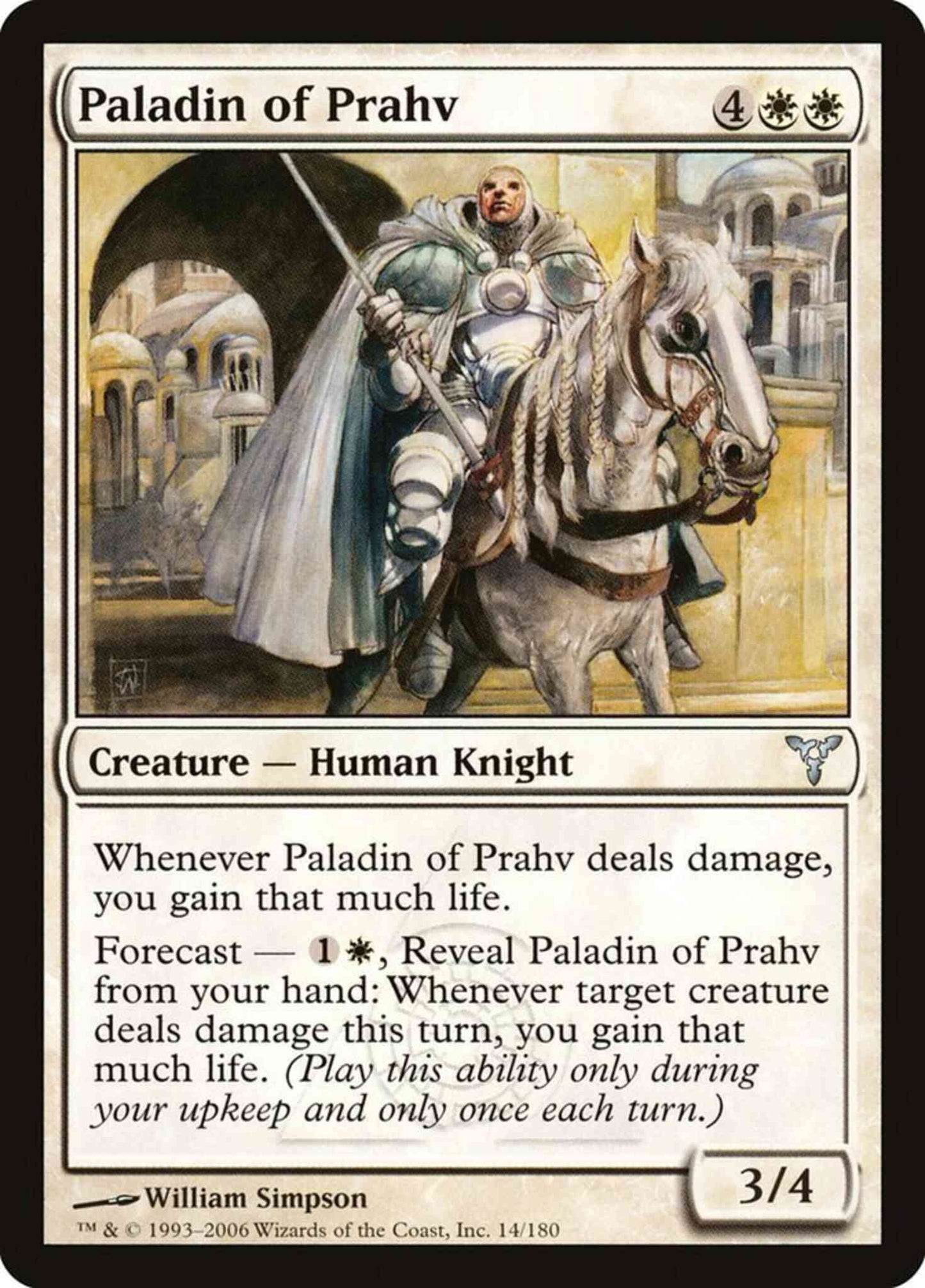 Paladin of Prahv [14] [Dissension] [Non-Foil]