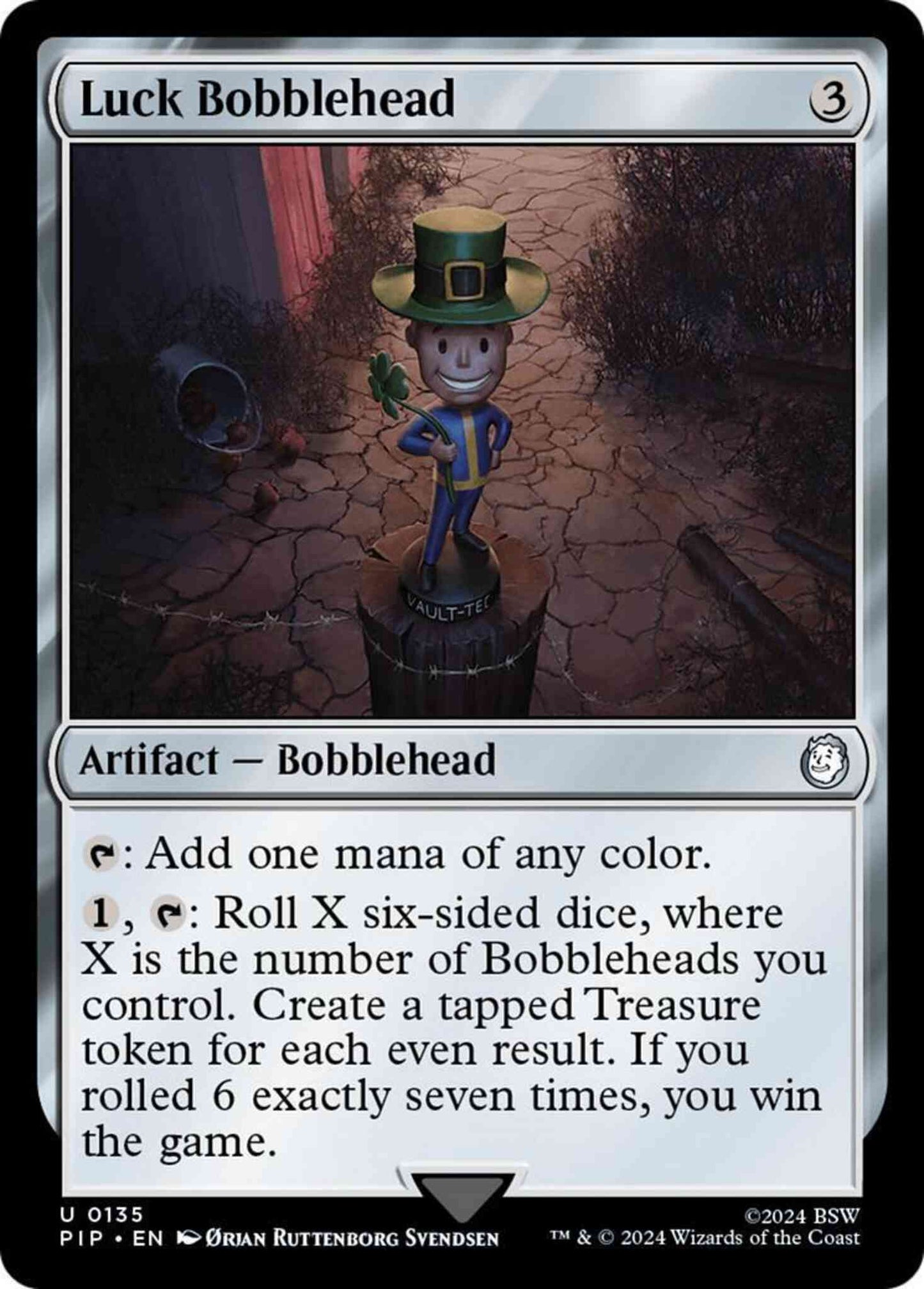 Luck Bobblehead [135] [Fallout] [Non-Foil]