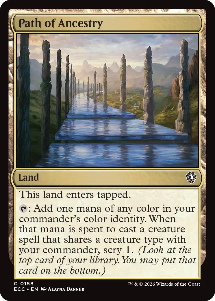 Path of Ancestry [158] [Lorwyn Eclipsed: Commander] [Non-Foil]