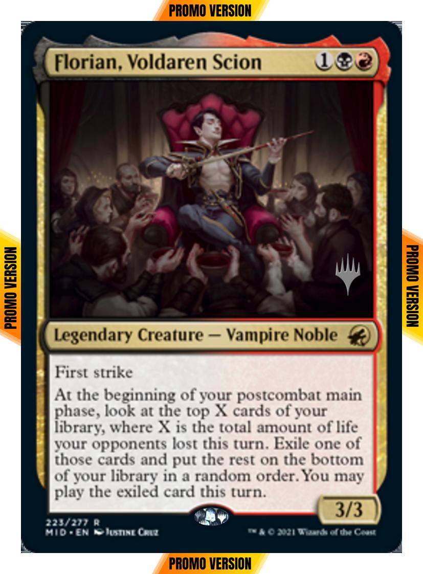 Florian, Voldaren Scion [Promo Pack] [223p] [Innistrad: Midnight Hunt Promos] [Non-Foil]