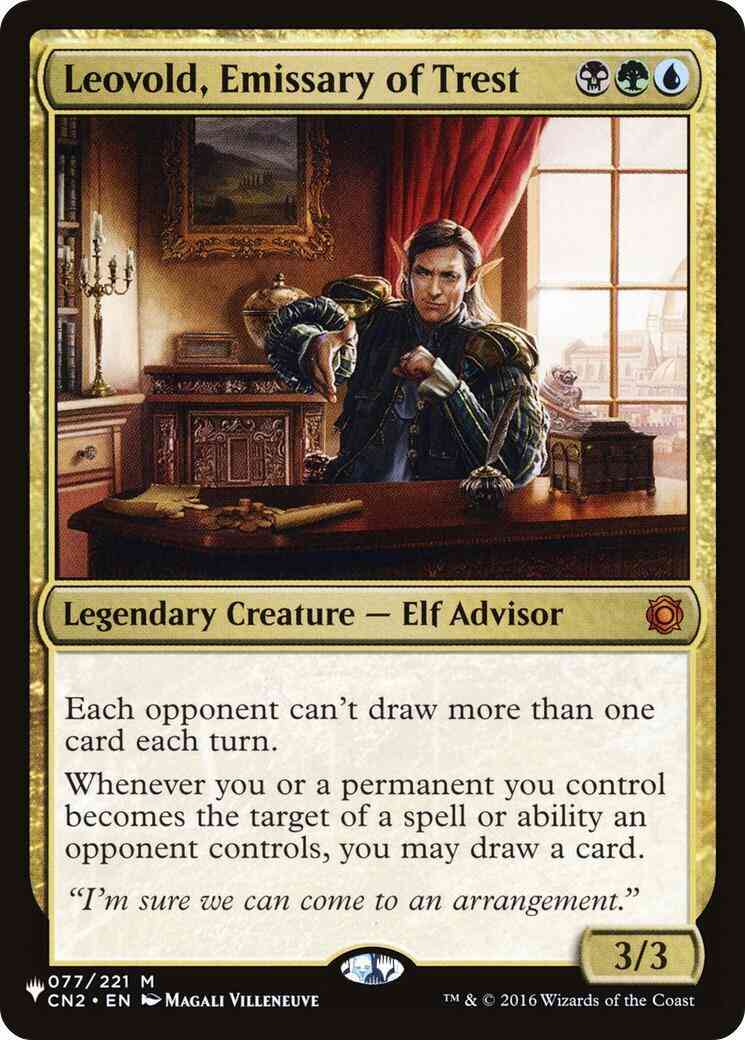Leovold, Emissary of Trest [CN2-77] [The List] [Non-Foil]