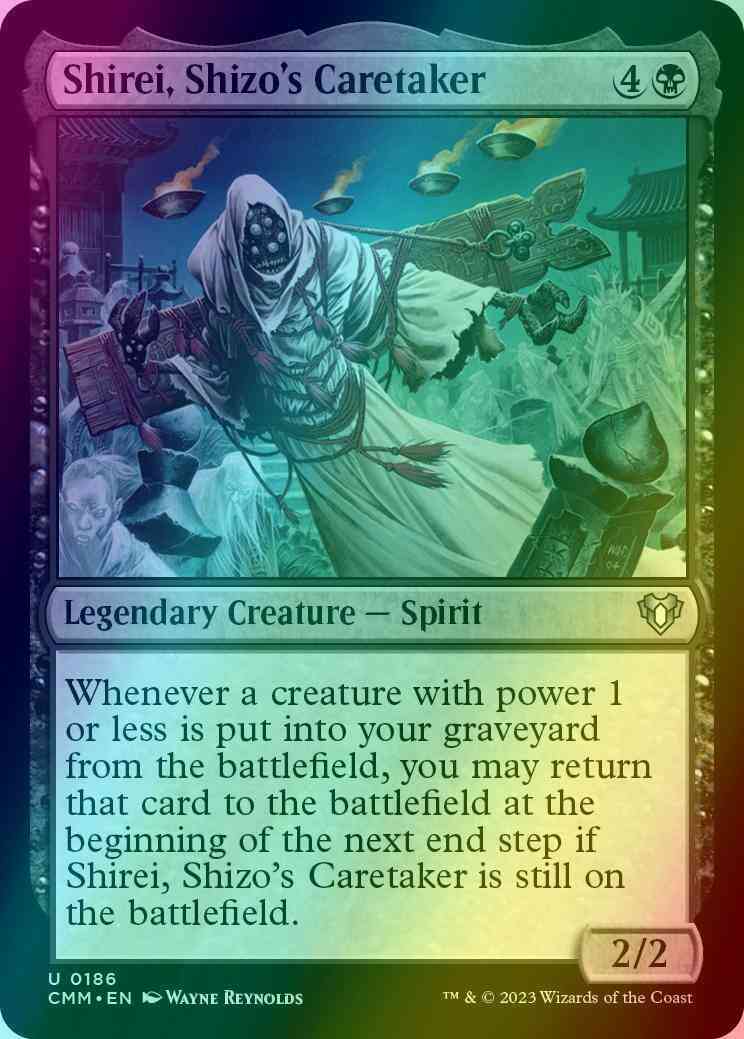 Shirei, Shizo's Caretaker [186] [Commander Masters] [Foil]