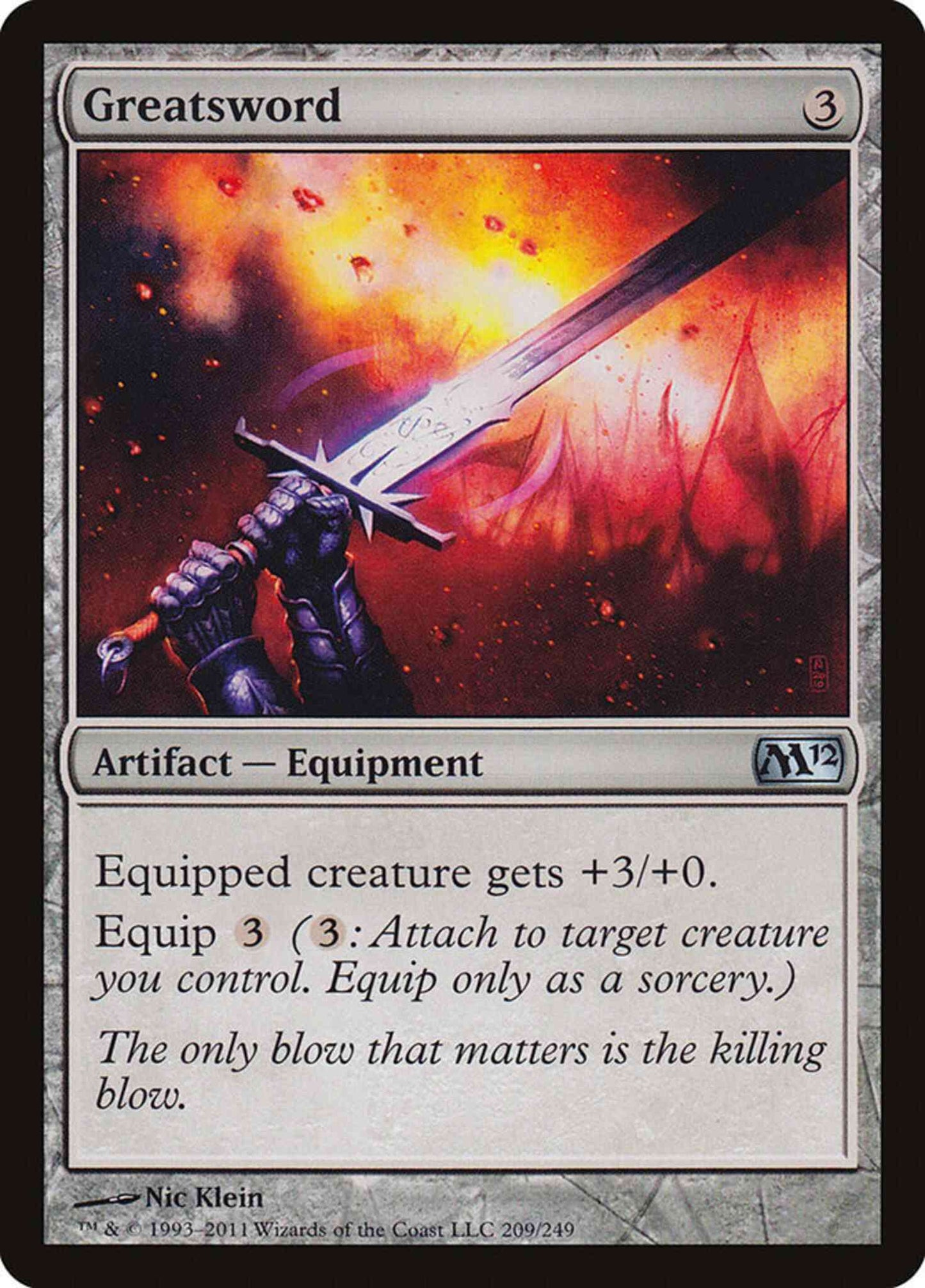 Greatsword [209] [Magic 2012] [Non-Foil]
