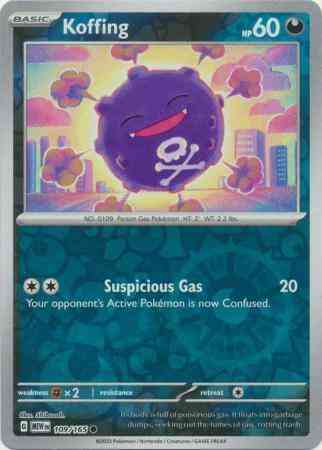 Koffing - 109/165 - Common [sv035-109] [Reverse Holo]