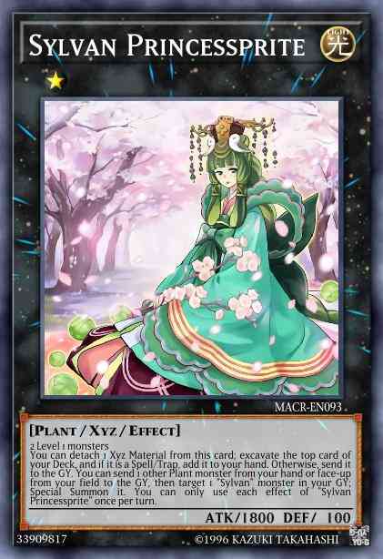 Sylvan Princessprite - MP18-EN026 - Super Rare - 1st Edition