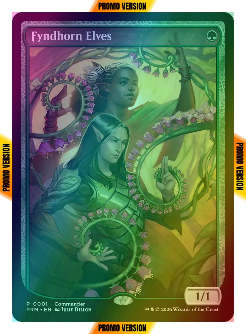 Fyndhorn Elves [2] [Textless] [PRM-0001] [MagicFest 2026] [Foil]