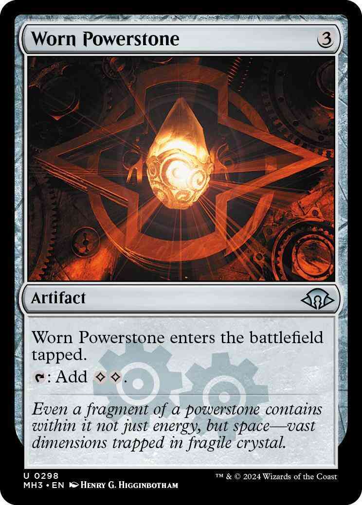 Worn Powerstone [298] [Modern Horizons 3] [Foil]