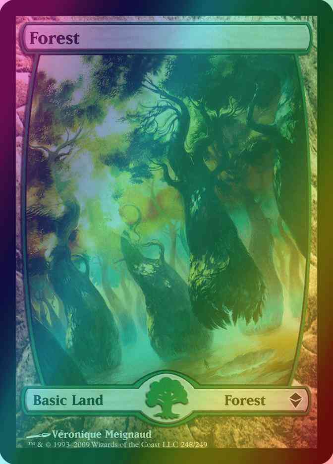 Forest [248] [Full Art] [Zendikar] [Foil]