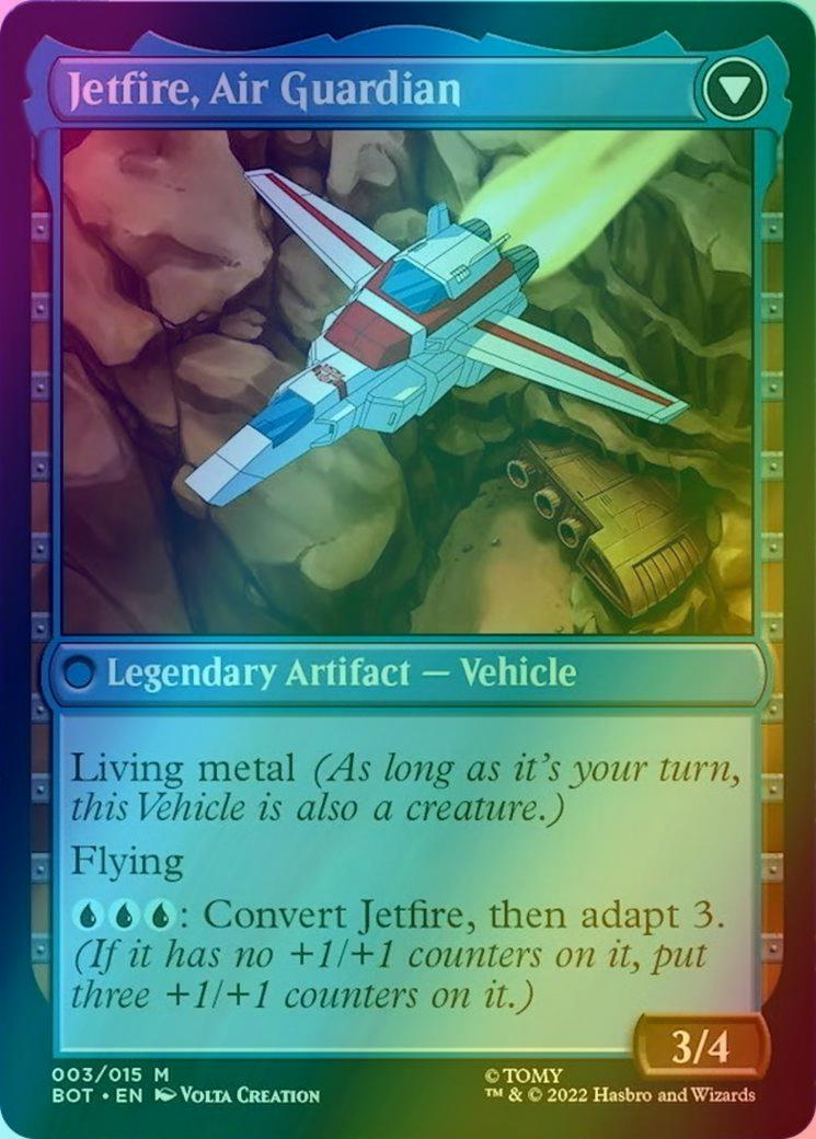 Jetfire, Ingenious Scientist // Jetfire, Air Guardian [3] [Universes Beyond: Transformers] [Foil]