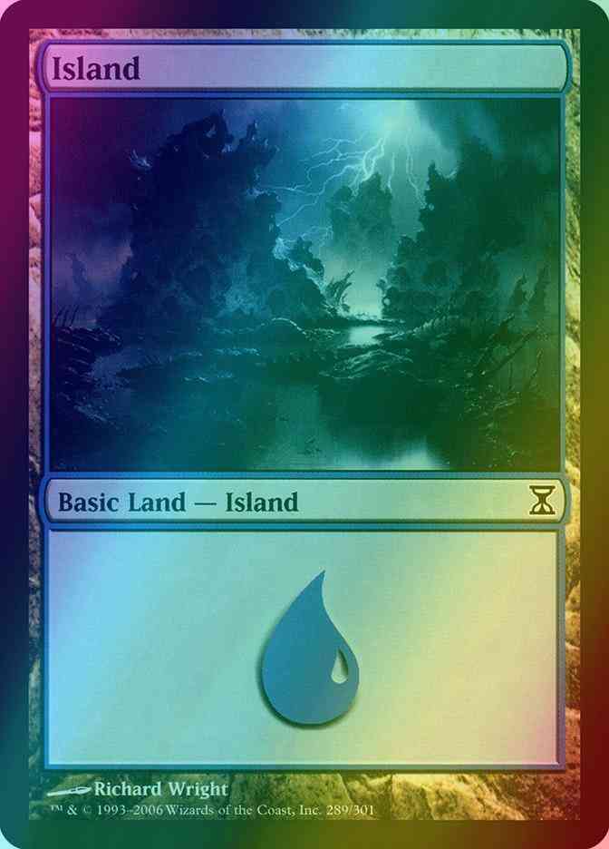 Island [289] [Time Spiral] [Foil]