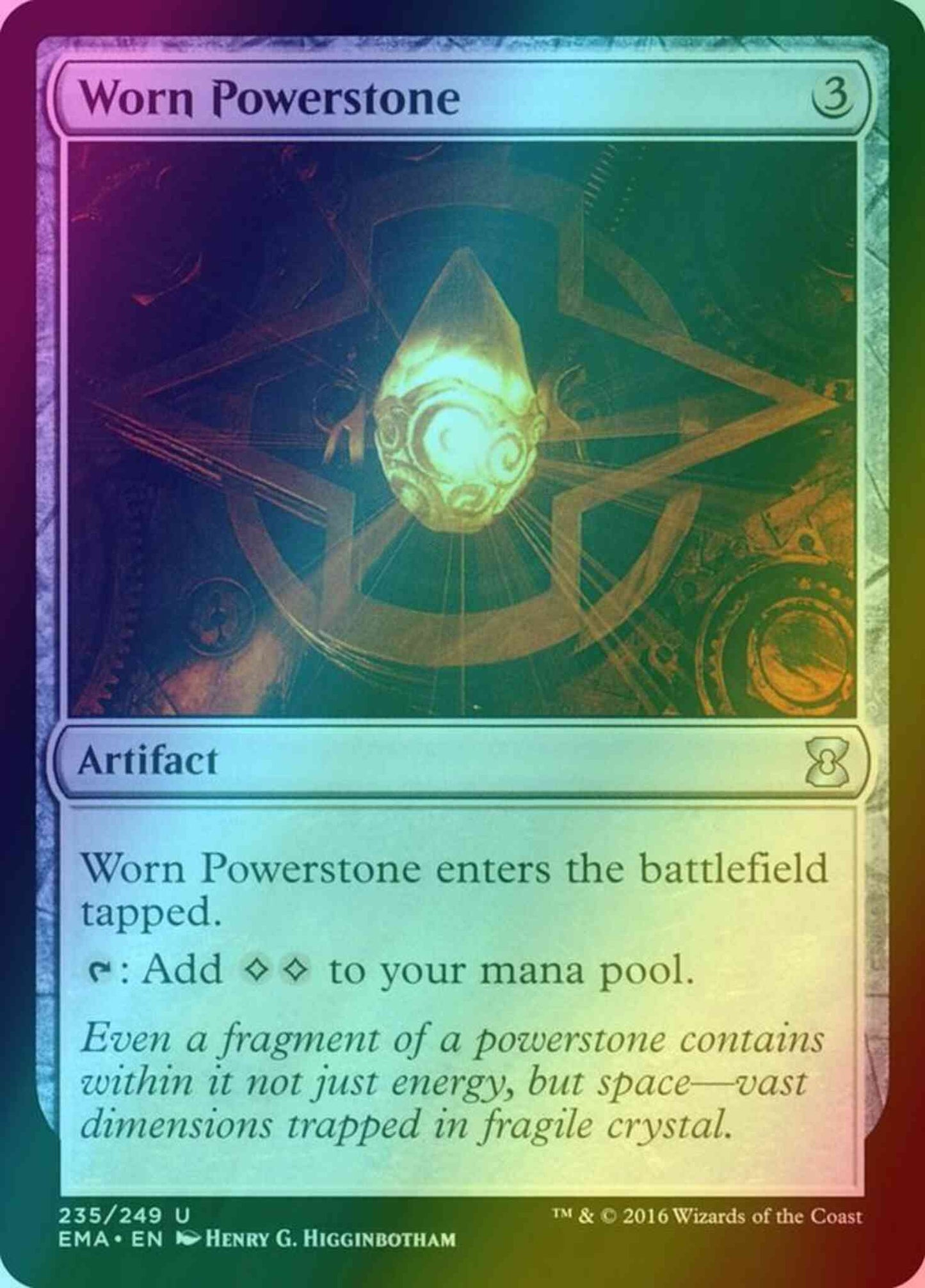 Worn Powerstone [235] [Eternal Masters] [Foil]
