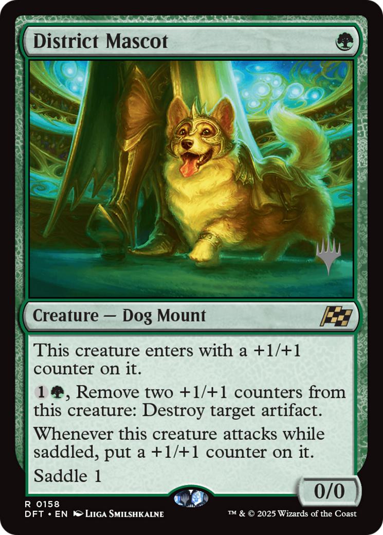 District Mascot [158p] [Promo Pack] [Aetherdrift: Promos] [Non-Foil]