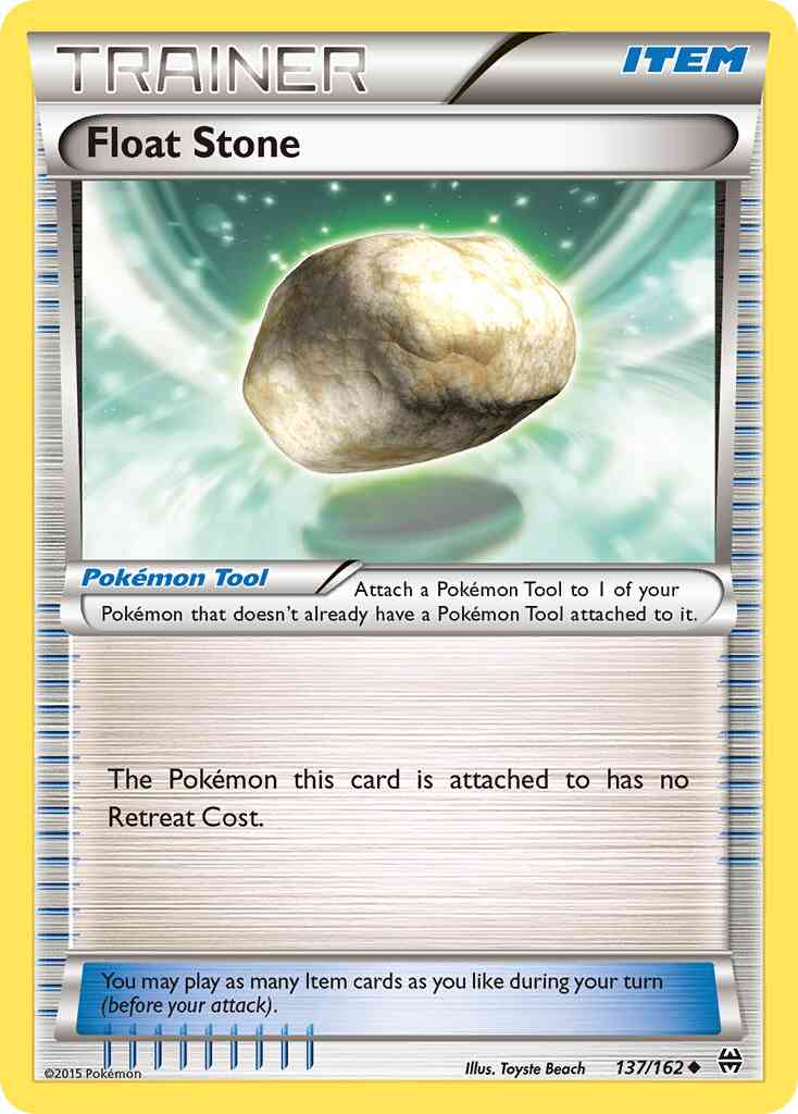 Float Stone - 137/162 - Uncommon [xy8-137] [Reverse Holo]