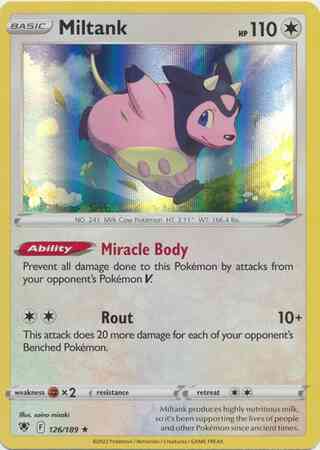 Miltank - 126/189 - Rare Holo [swsh10-126] [Holo]