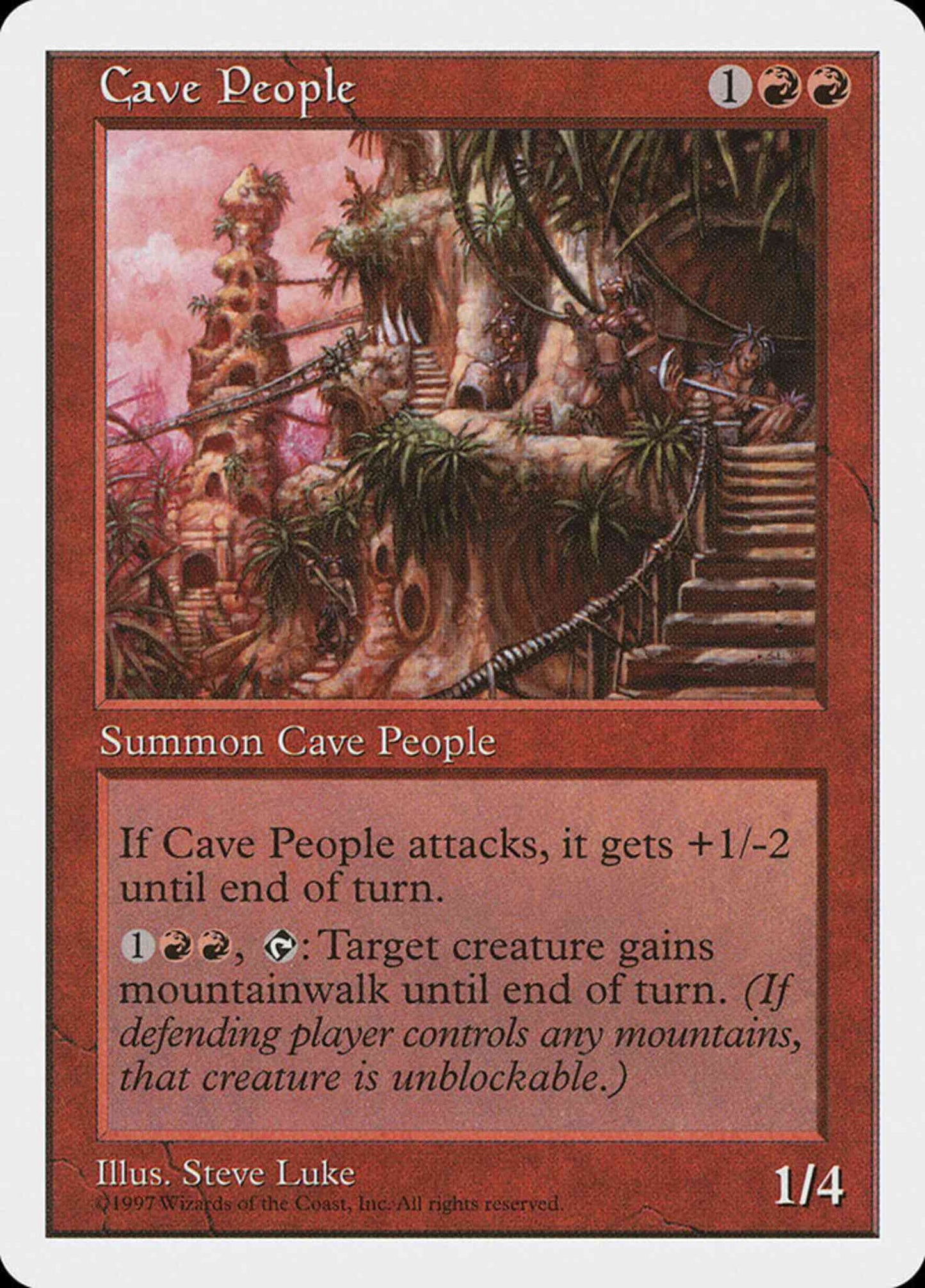 Cave People [215] [Fifth Edition] [Non-Foil]
