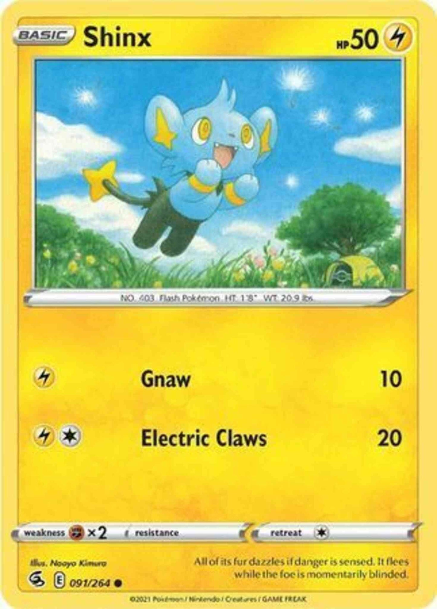 Shinx - 091/264 - Common [SWSH8-091] [Non-Holo]