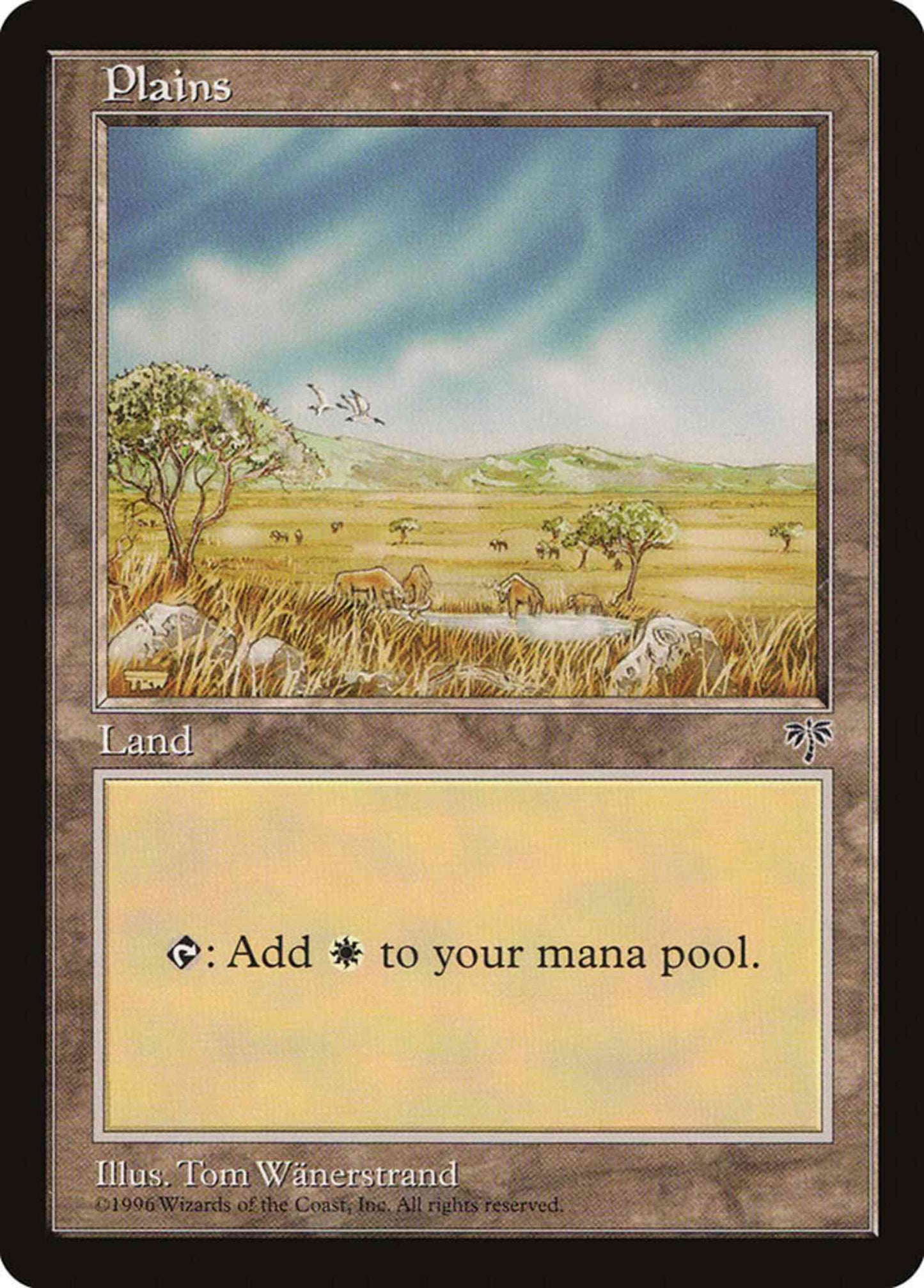 Plains [331] [Trees & Pond] [Mirage] [Non-Foil]