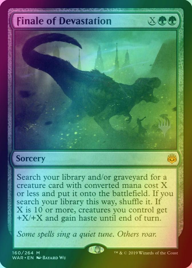 Finale of Devastation [160p] [Promo Pack] [War of the Spark Promos] [Foil]