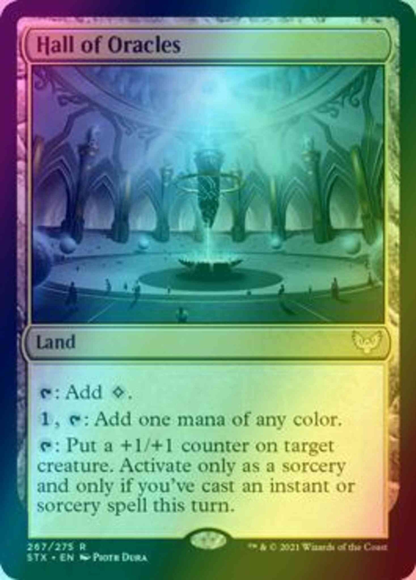 Hall of Oracles [267] [Strixhaven: School of Mages] [Foil]