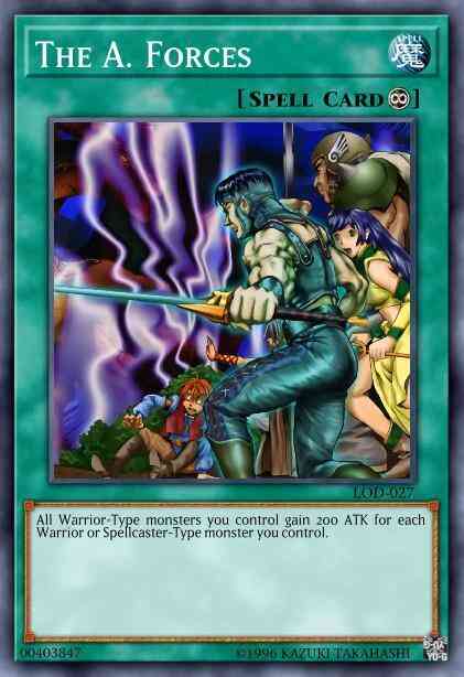 The A. Forces - LOD-027 - Rare - Unlimited
