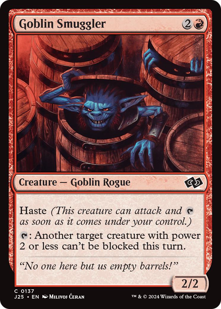 Goblin Smuggler [137] [Foundations: Jumpstart] [Non-Foil]
