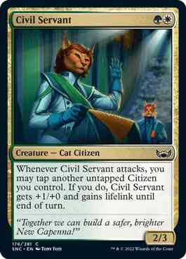 Civil Servant [176] [Streets of New Capenna] [Non-Foil]