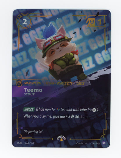 Teemo - Scout — GG EZ|Foil — ID 17189