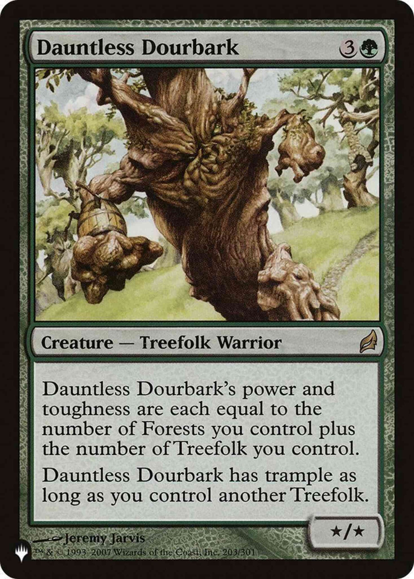 Dauntless Dourbark [LRW-203] [The List] [Non-Foil]