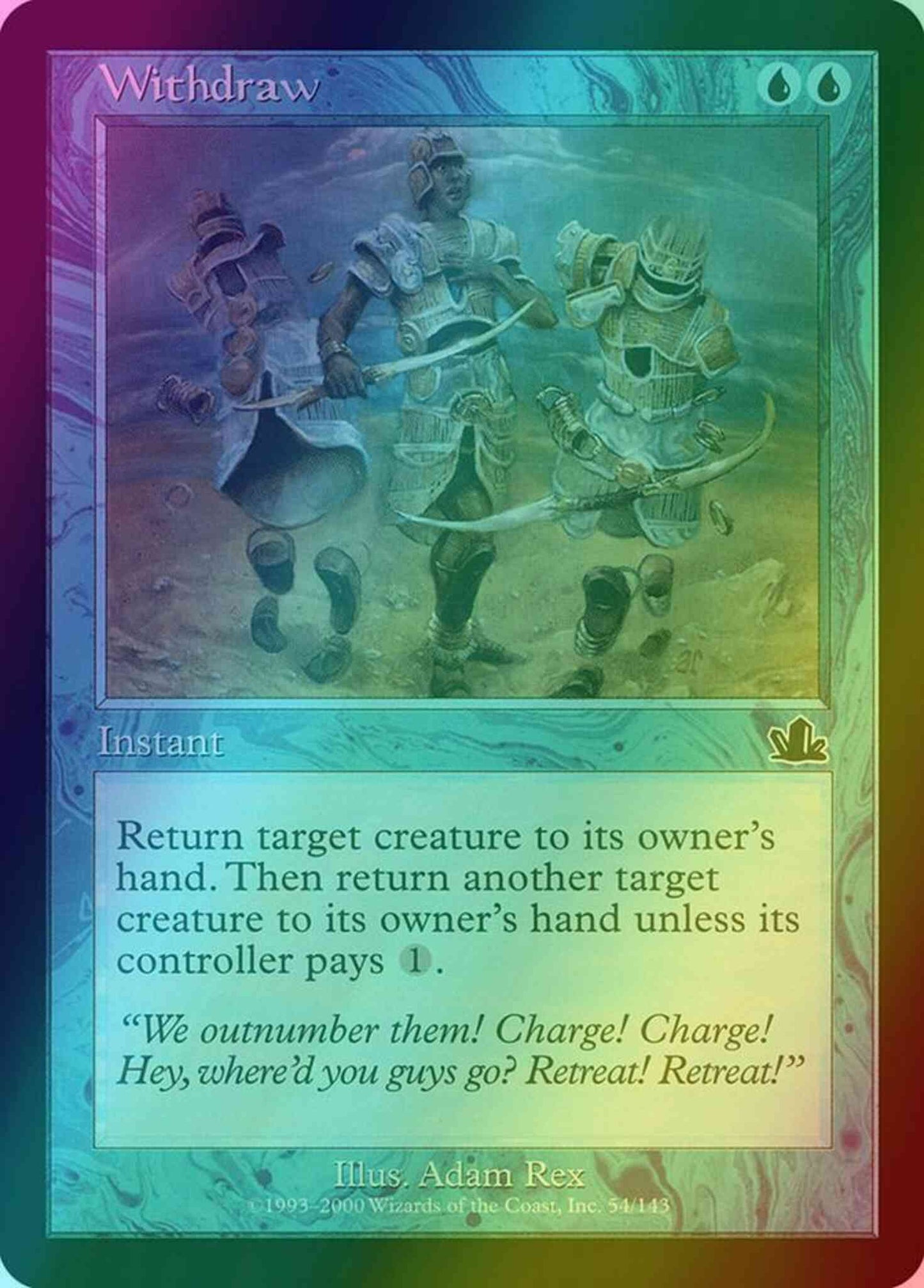 Withdraw [54] [Prophecy] [Foil]
